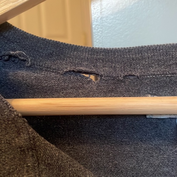 grey button up XS - Picture 3 of 5